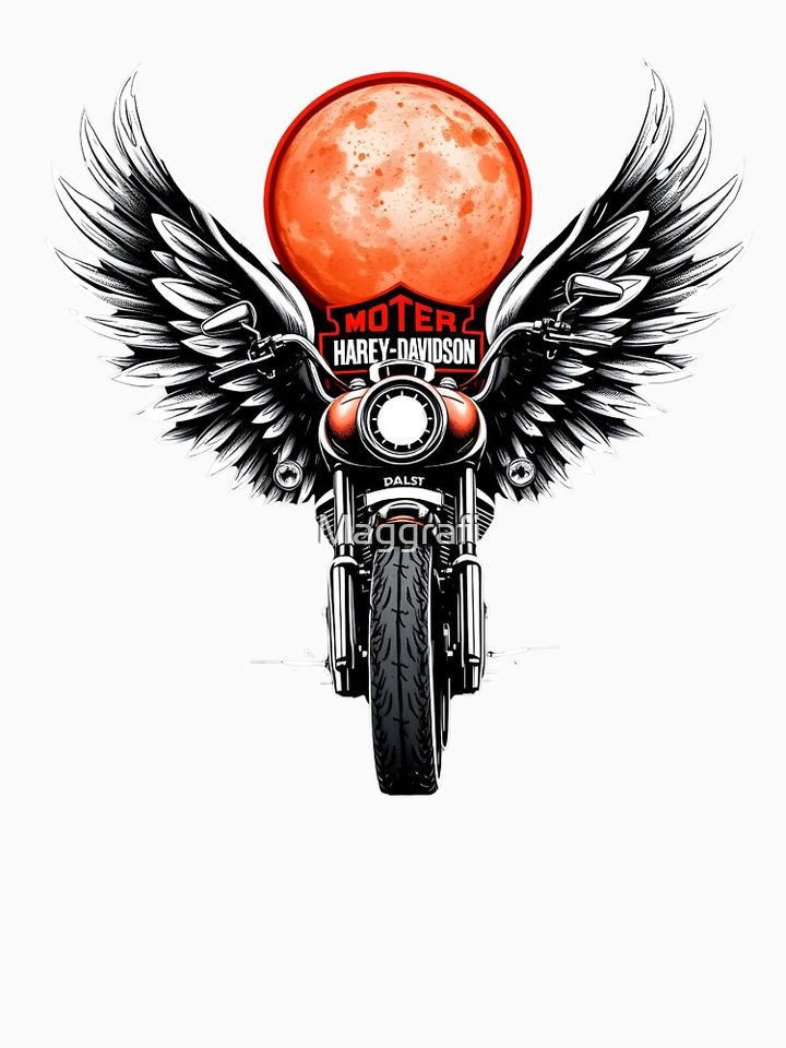 Haarleyy Davidson Racerback Tank Top