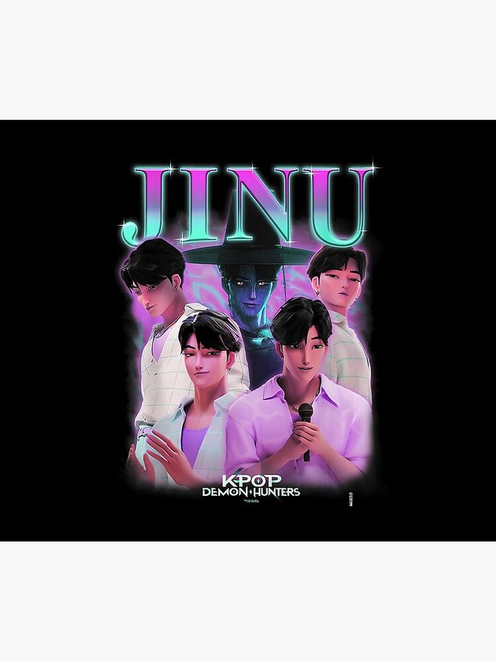 Huntrix Inspired Jinu Throw Blanket