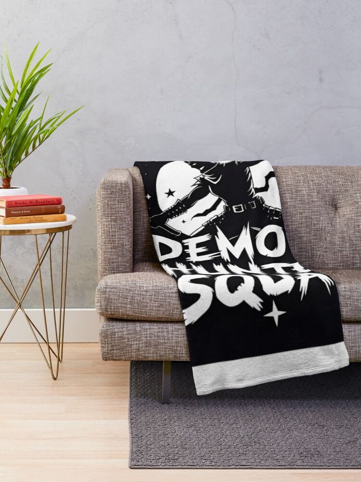 Demon Hunter Squad – K-Pop Fan Art Fleece Blanket