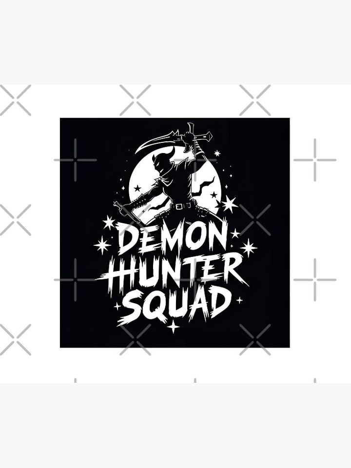 Demon Hunter Squad – K-Pop Fan Art Fleece Blanket