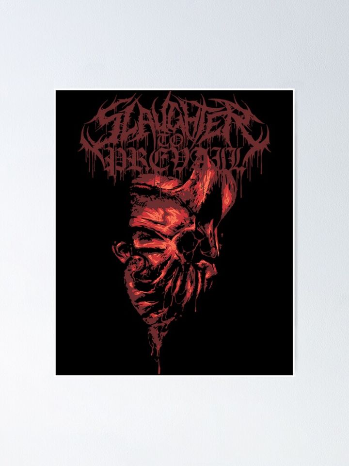 Intense Guitar and Drum Fury in Art Form Poster