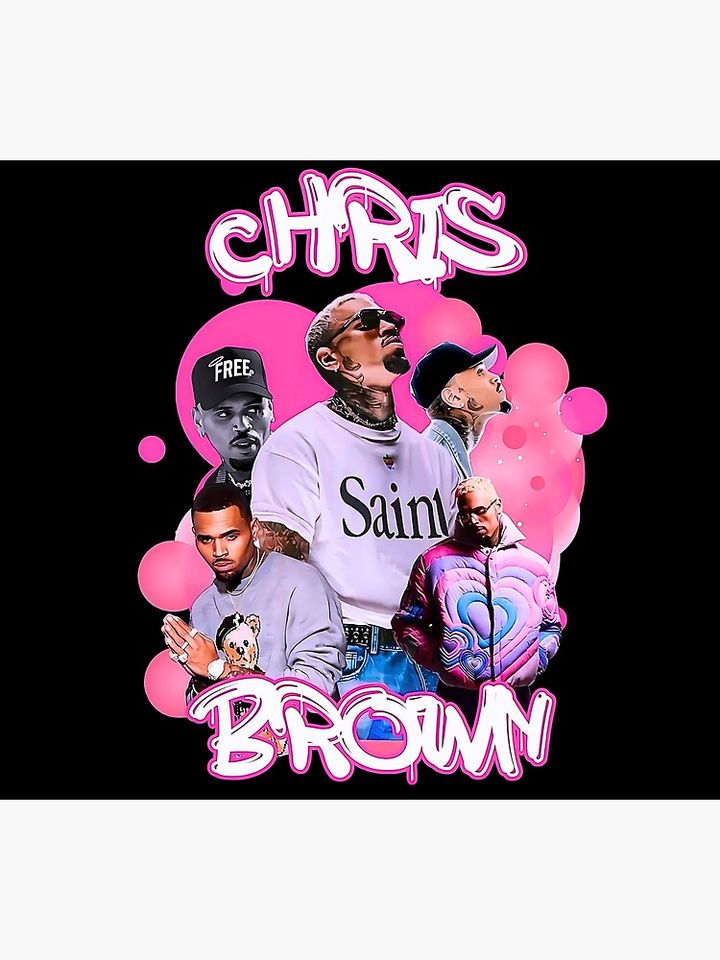 Chris Brown Concert Poster - Tour Music Wall Art Decor