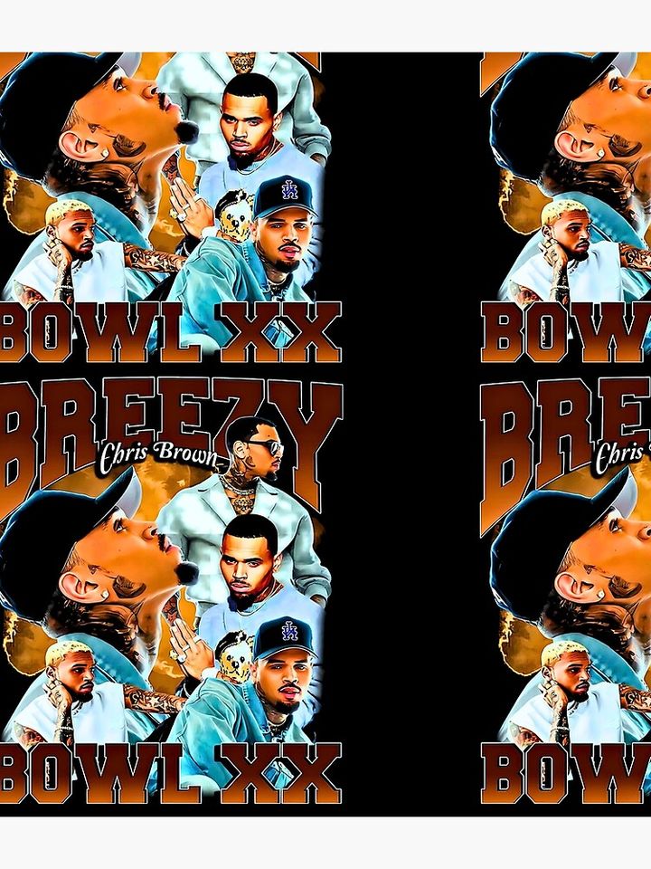 Chris brown tour Backpack