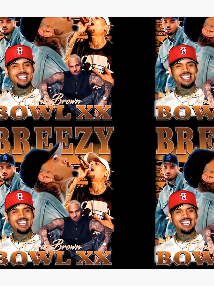 Chris brown tour Backpack