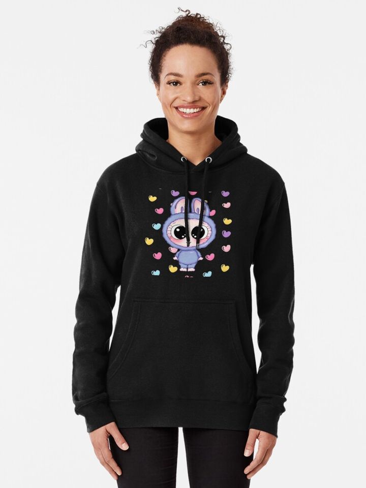 labubu - Ceci est un design pour vous et votre famille design labubu Pullover Hoodie