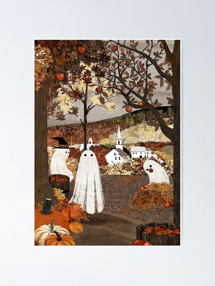 Apple Orchard Poster