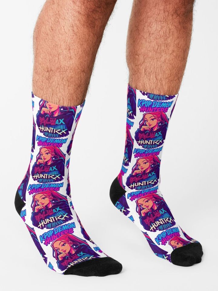 K-Pop Demon Hunters art Mira Socks