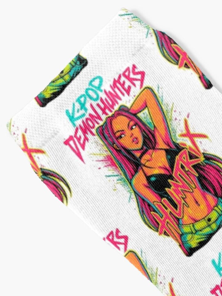 K-Pop Demon Hunters art Mira- 14 Socks