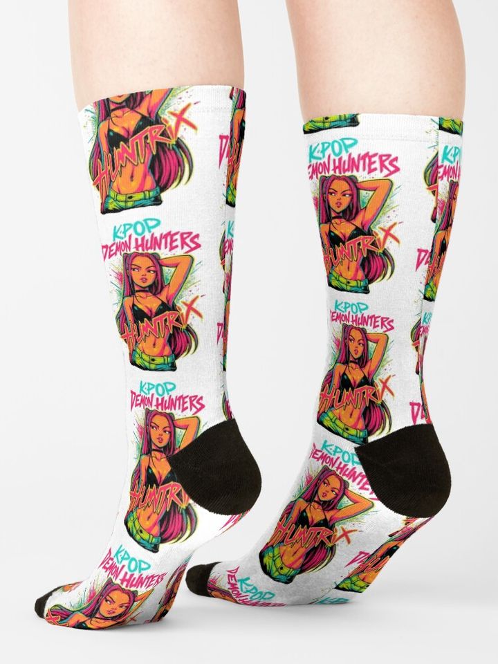 K-Pop Demon Hunters art Mira- 14 Socks