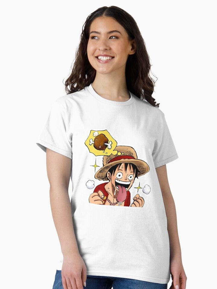 Luffy Niku Classic T-Shirt, Gift For Fan