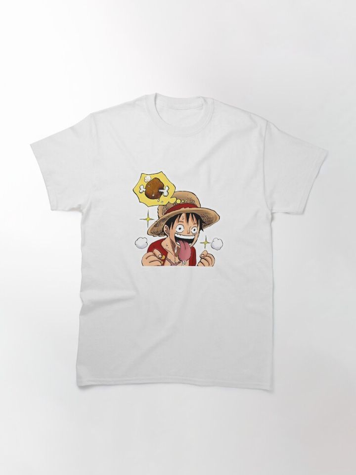 Luffy Niku Classic T-Shirt, Gift For Fan
