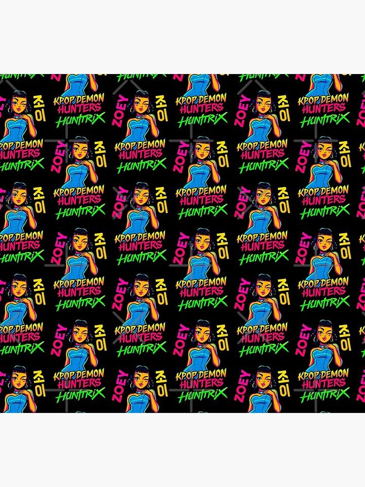 K-Pop Demon Hunters art Zoey Socks