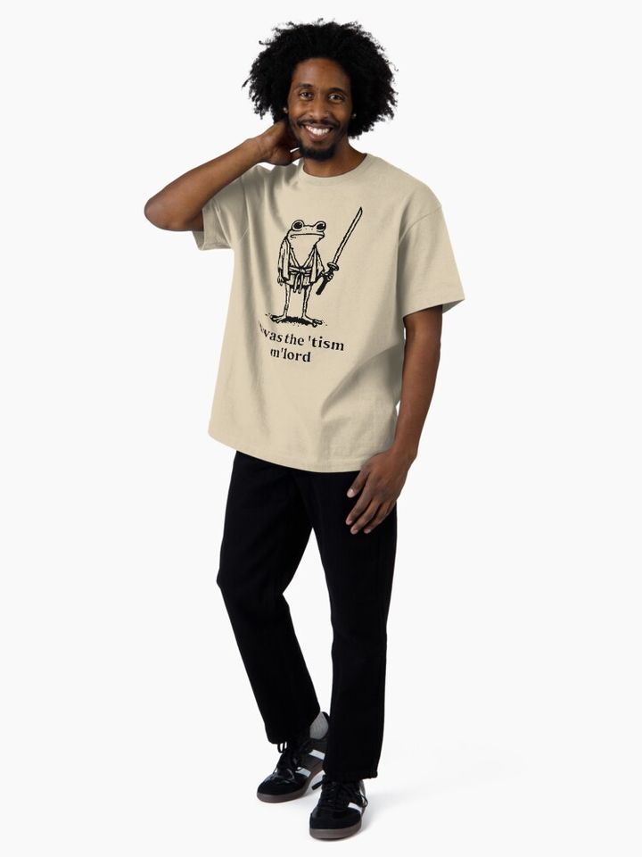 ‘Twas The ‘Tism M’Lord Oversized T-Shirt