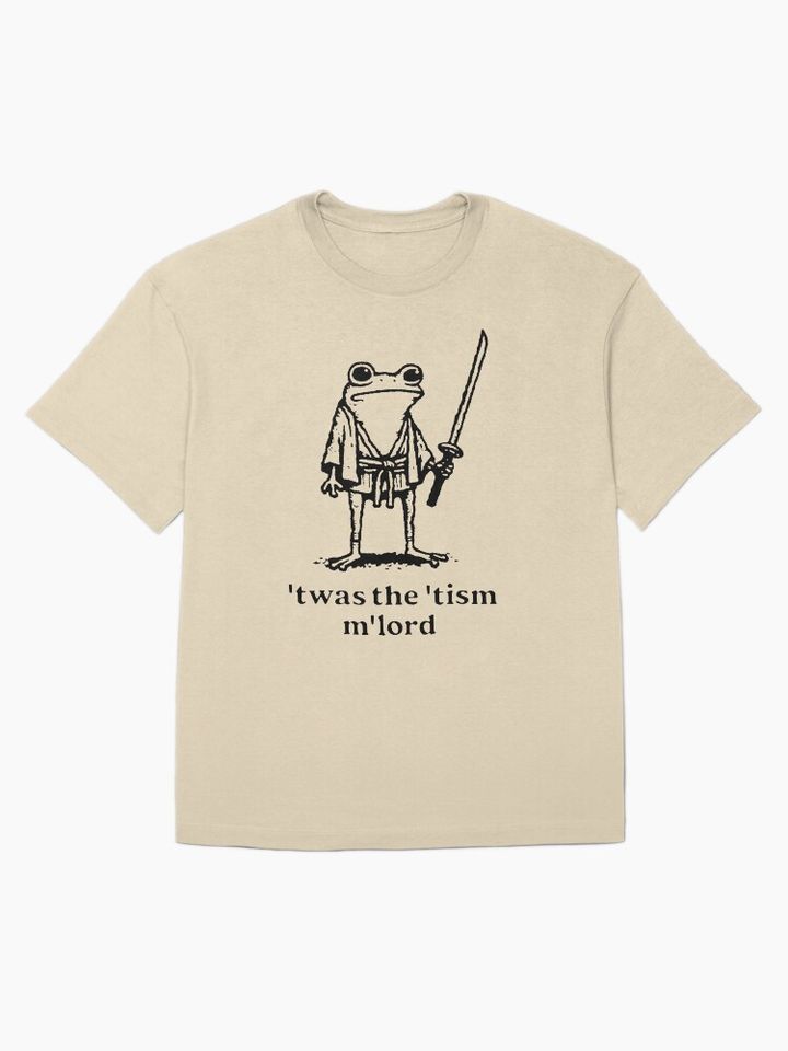 ‘Twas The ‘Tism M’Lord Oversized T-Shirt
