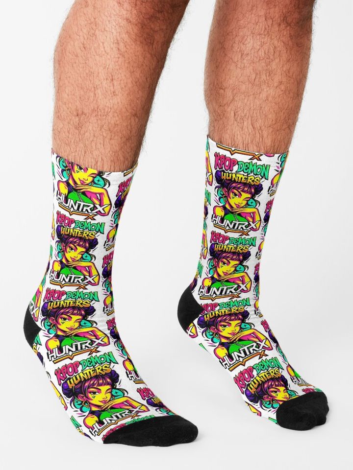 K-Pop Demon Hunters art Zoey - 19 Socks