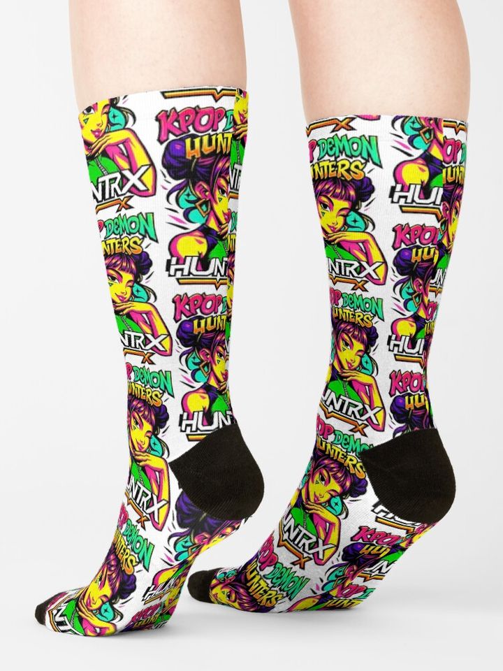K-Pop Demon Hunters art Zoey - 19 Socks