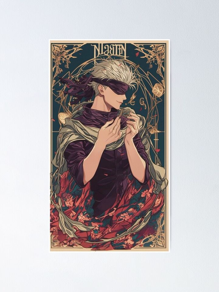 Gojo Satoru Jujutsu Satoru Poster