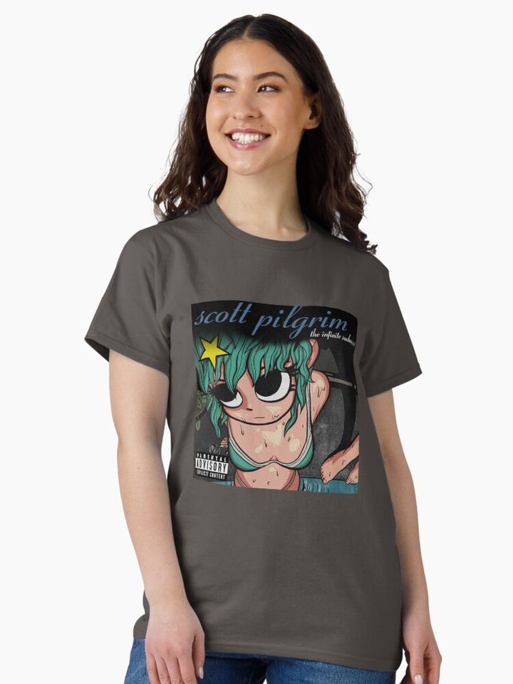 Deftone x Scott Pilgrim Classic T-Shirt – Stylish Music & Comic Fan Tee