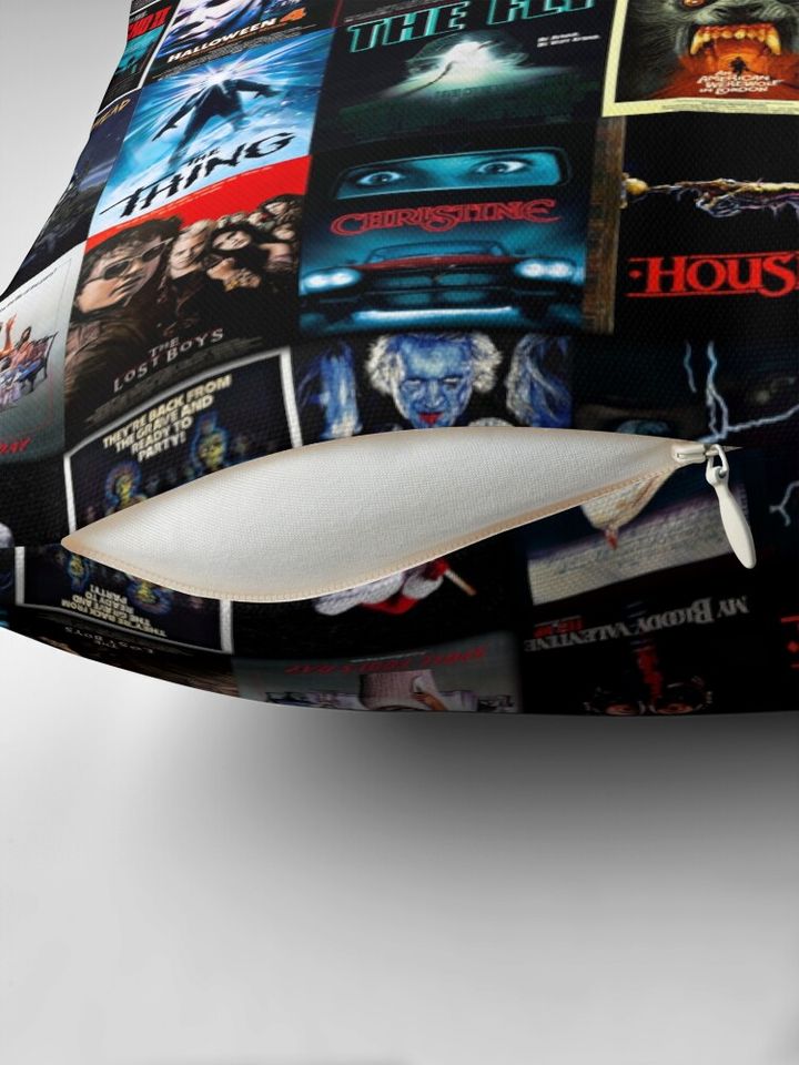 1980s Horror Classics  Pillow