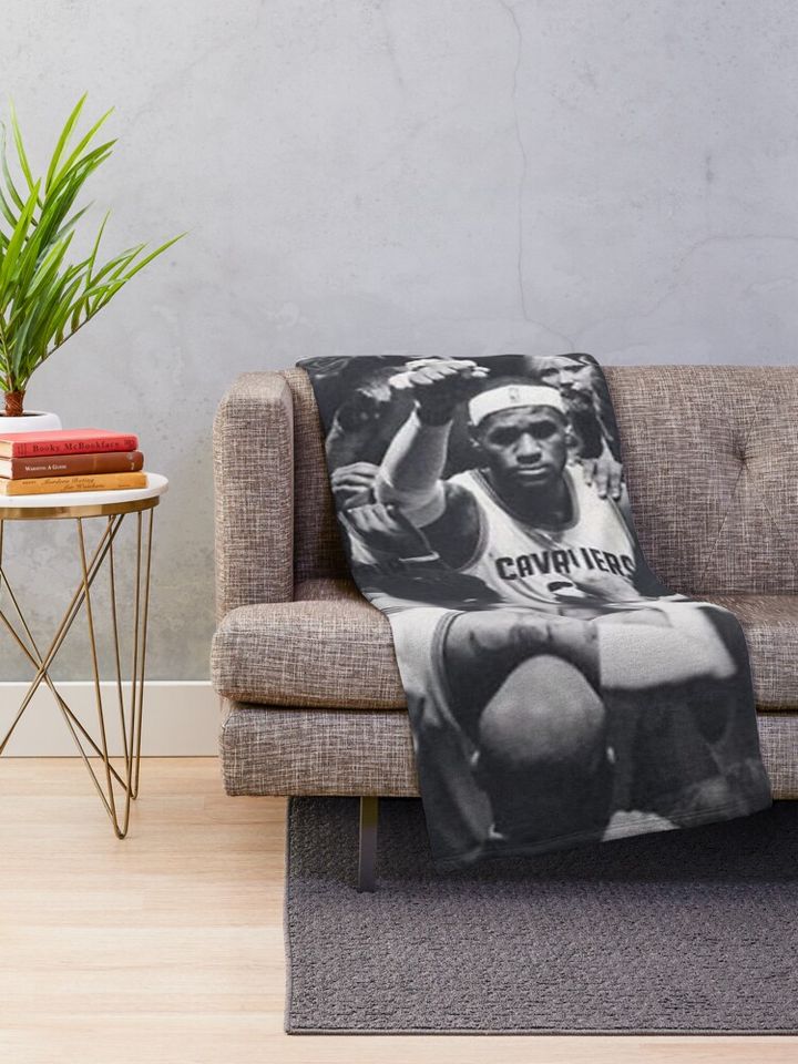 Lebron James and everyone Throw Blanket, Gift for Fan