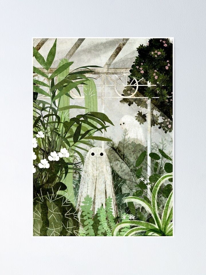 There's A Ghost in the Greenhouse Again Poster