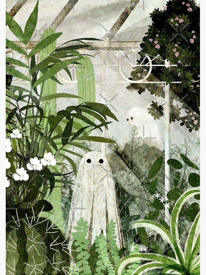 There's A Ghost in the Greenhouse Again Poster