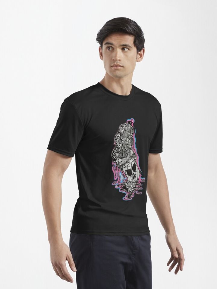 Evil ice cream sticker Active T-Shirt