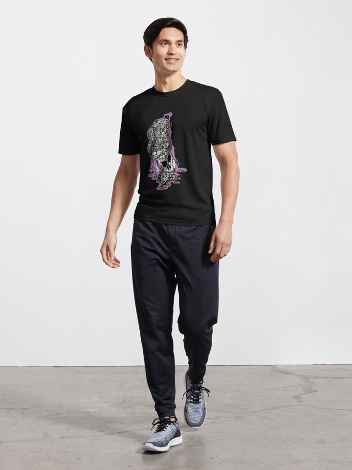 Evil ice cream sticker Active T-Shirt