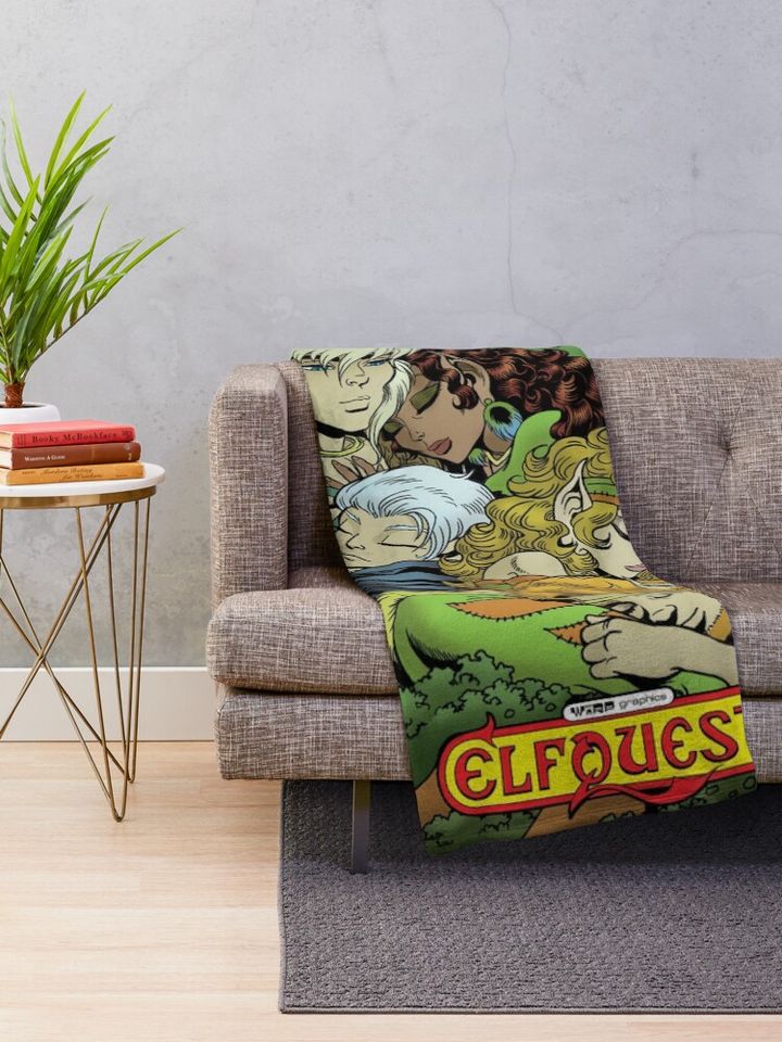 ElfQuest: True Peace II Throw Blanket