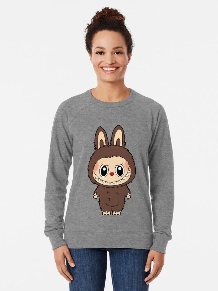 Labubu Chesnut Cocoa Lightweight Sweatshirt