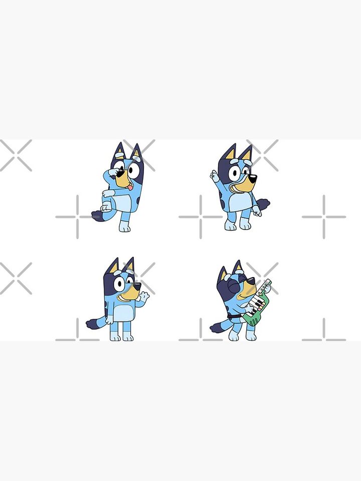 BlueyDad Characters, Bandit Heeler Set Cap