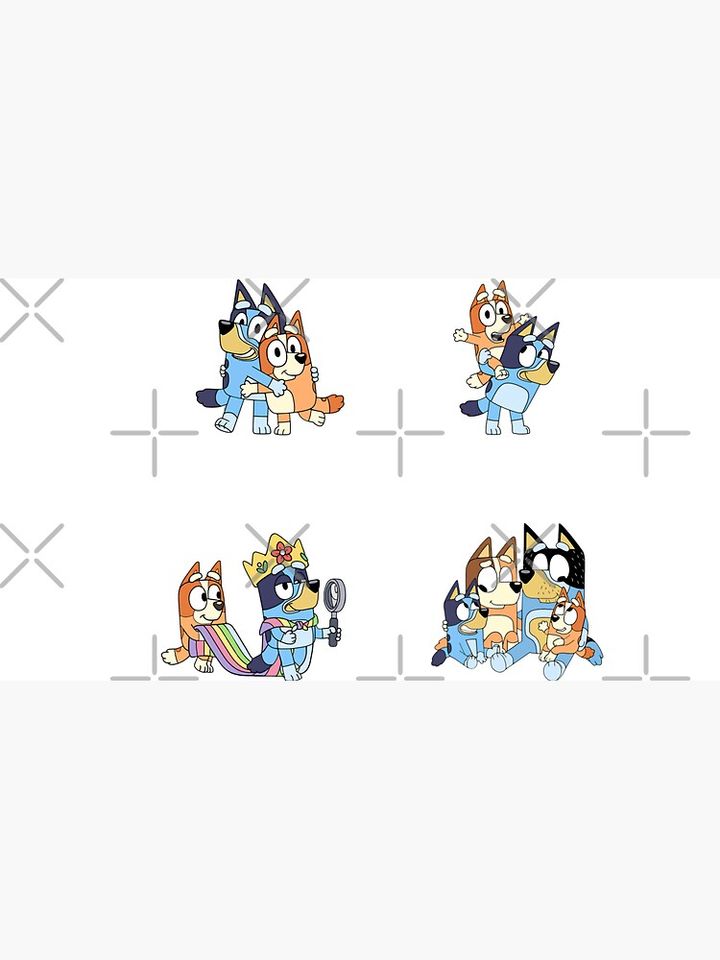 BlueyDad Characters, BlueyDad and Bingo Cap