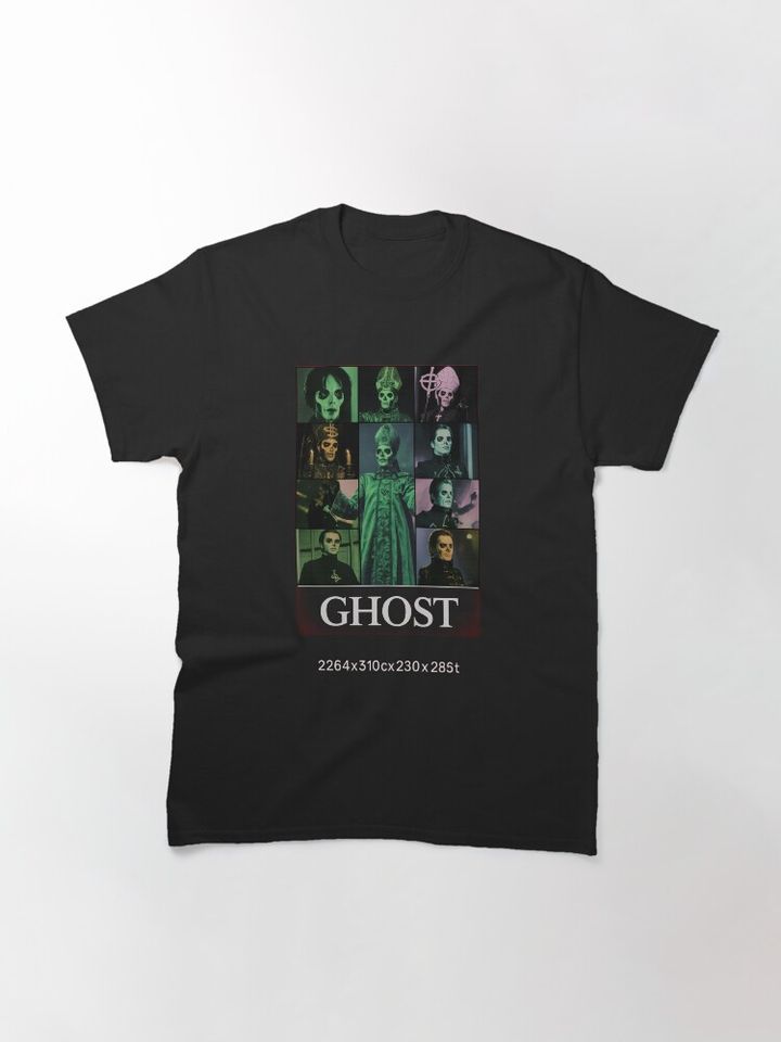Dark Cardinal Evolution - Gothic Priest Aesthetic Collage Classic T-Shirt