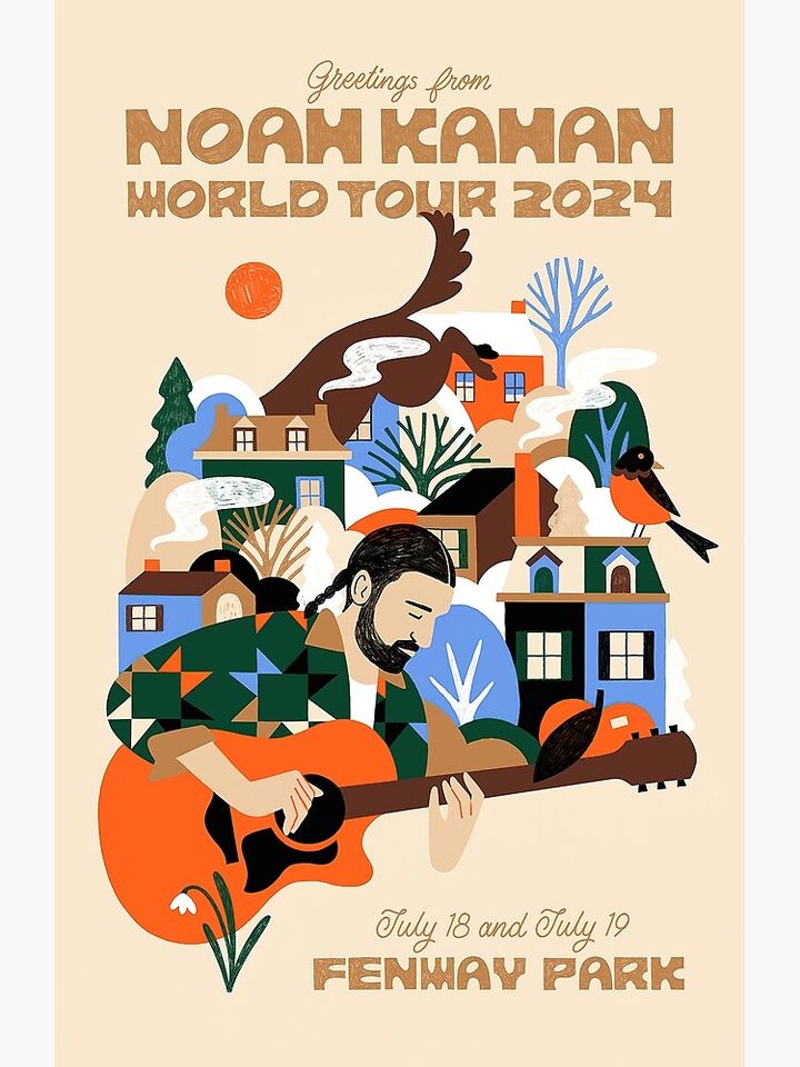World Tour Fenway Park Poster