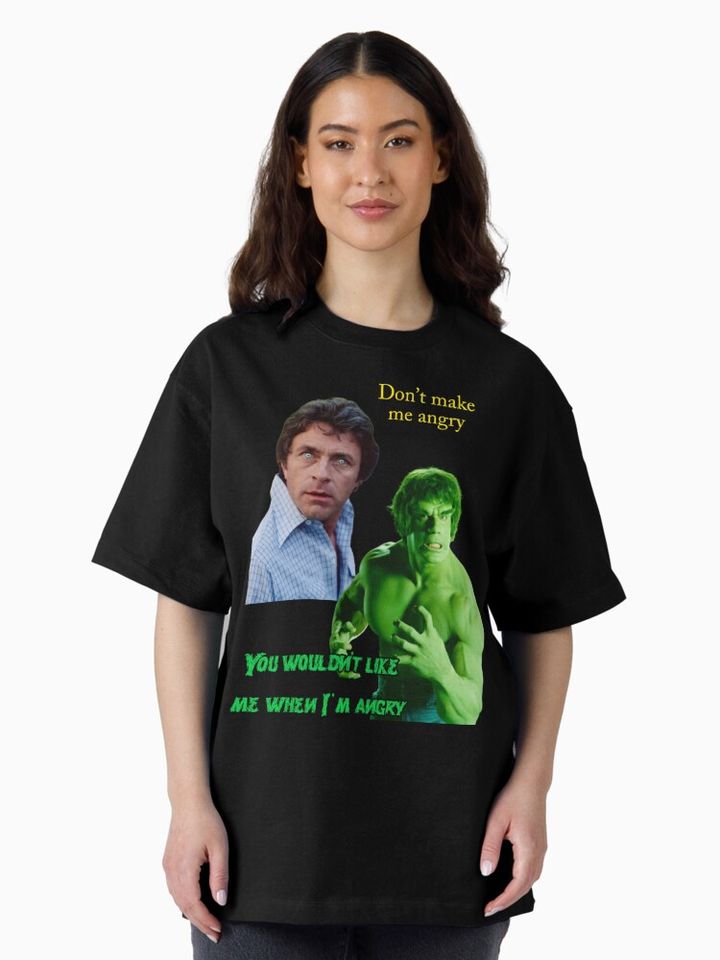 Hulk Inspired Don’t Make Me Angry Graphic Tee