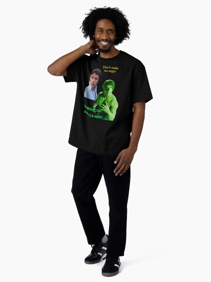 Hulk Inspired Don’t Make Me Angry Graphic Tee