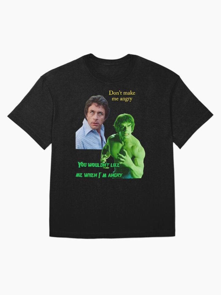 Hulk Inspired Don’t Make Me Angry Graphic Tee
