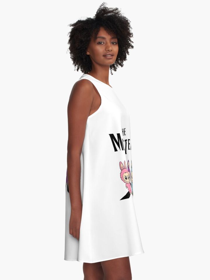 Labubu A-Line Dress, Gift for Her
