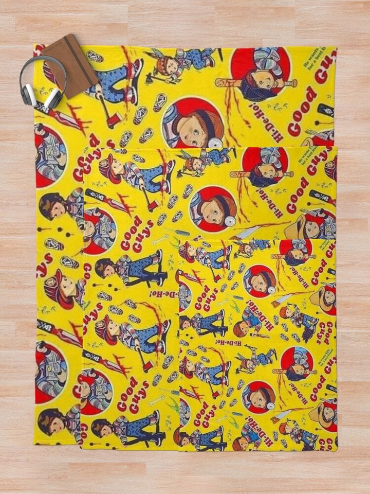 Chucky Unleashed Throw Blanket