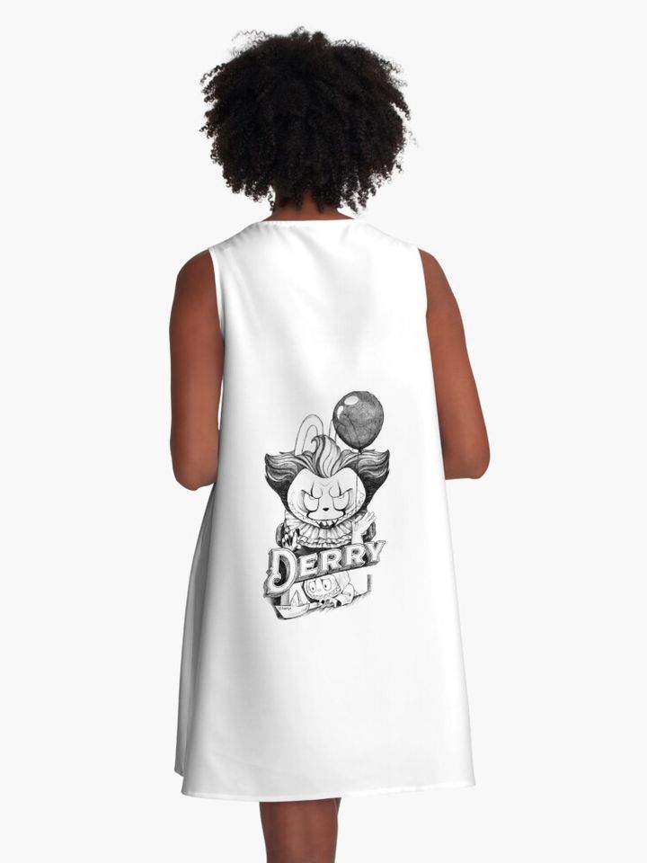 Labubu darry A-Line Dress, Labubu sleeveless tank dresses, Gift for Her