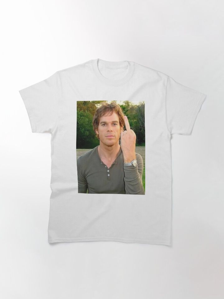 Dexter Morgan flipping off Classic T-Shirt