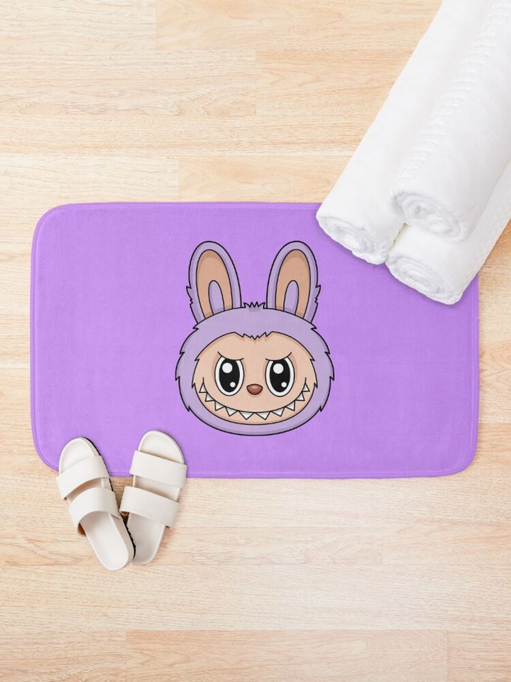 Labubu Zizi Cute Character Bath Mat, For Bathroom, For Kitchen