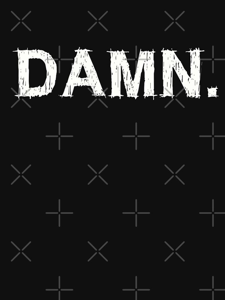 DAMN Pullover Hoodie Kendrick Lamar Dam