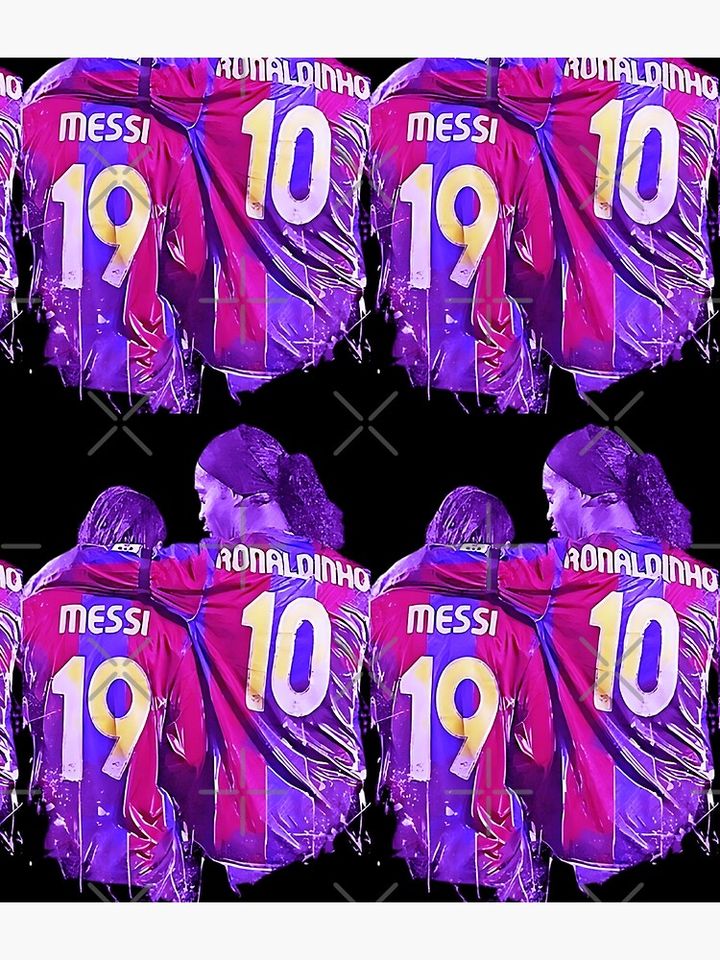 ronaldinho and messi - goat Backpack, Gift for Fan