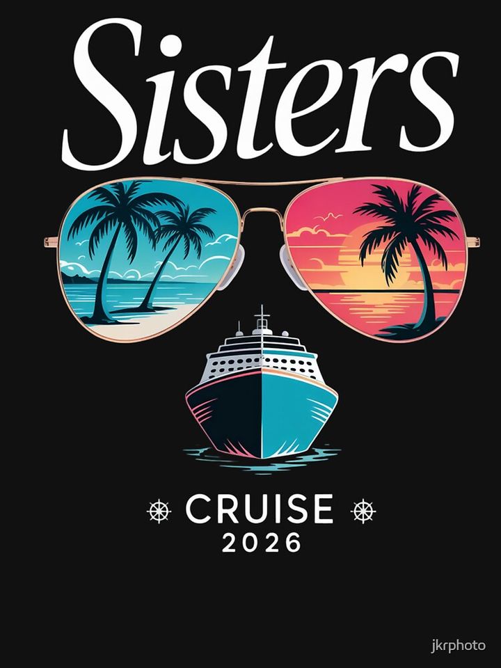 Sisters Cruise 2026 Premium Oversized Sweatshirt