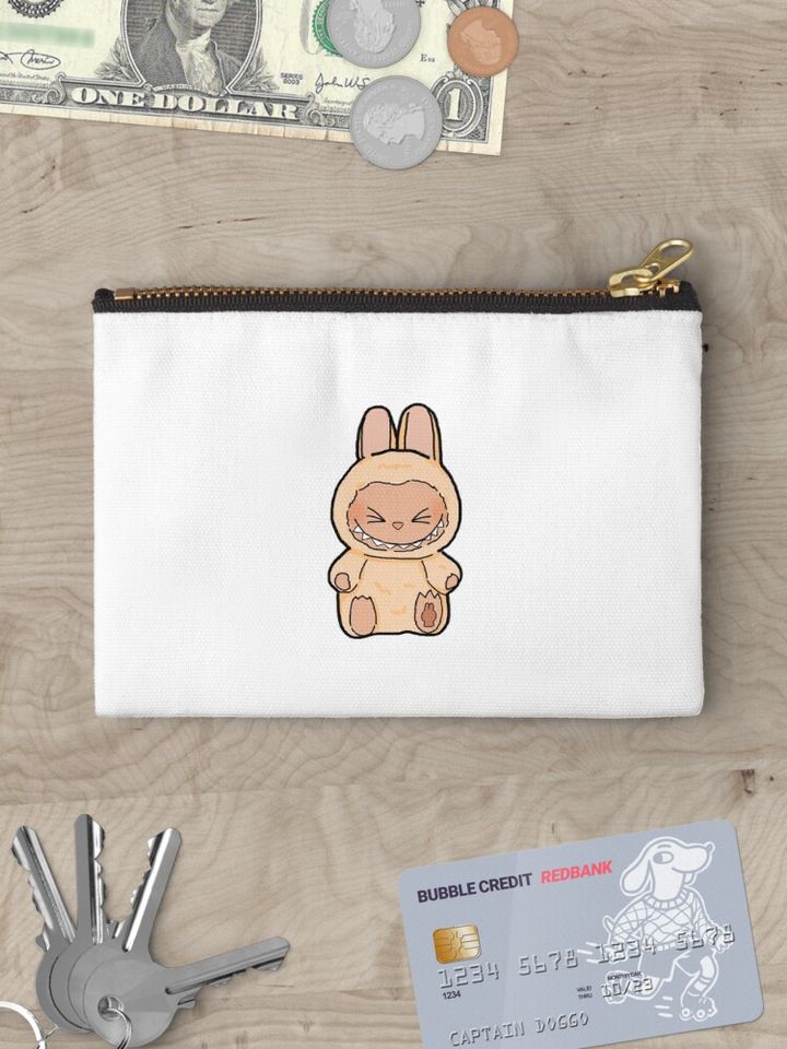 Labubu Zipper Pouch, Cute Bags Gift, Gift for Fan
