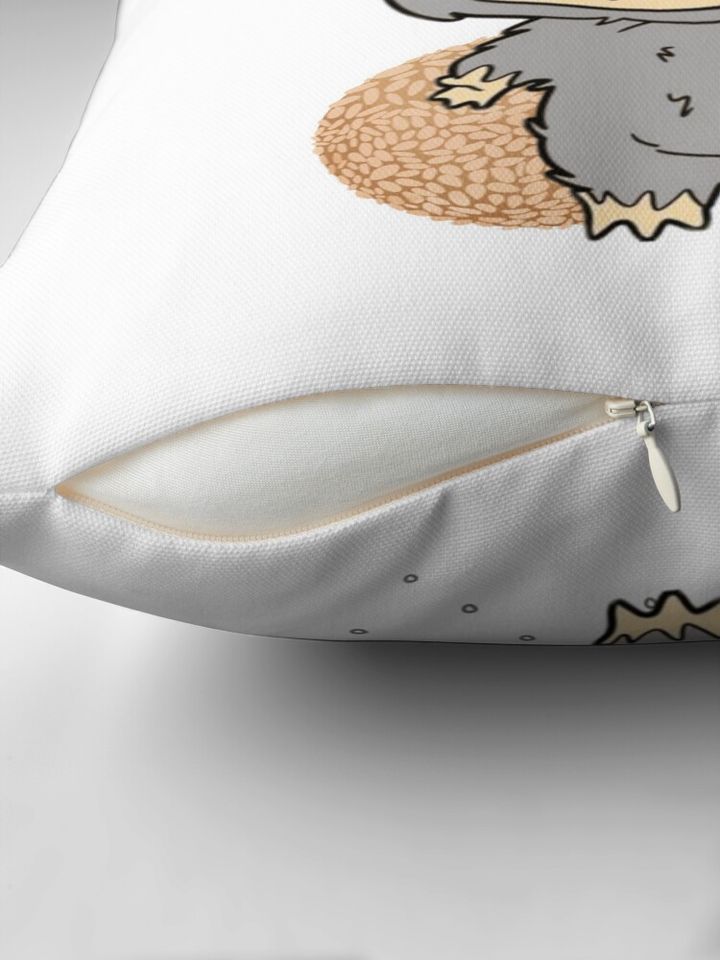 Sesame Bean Labubu Pillow, Cute Labubu Pillows Gift, Gift for Fan