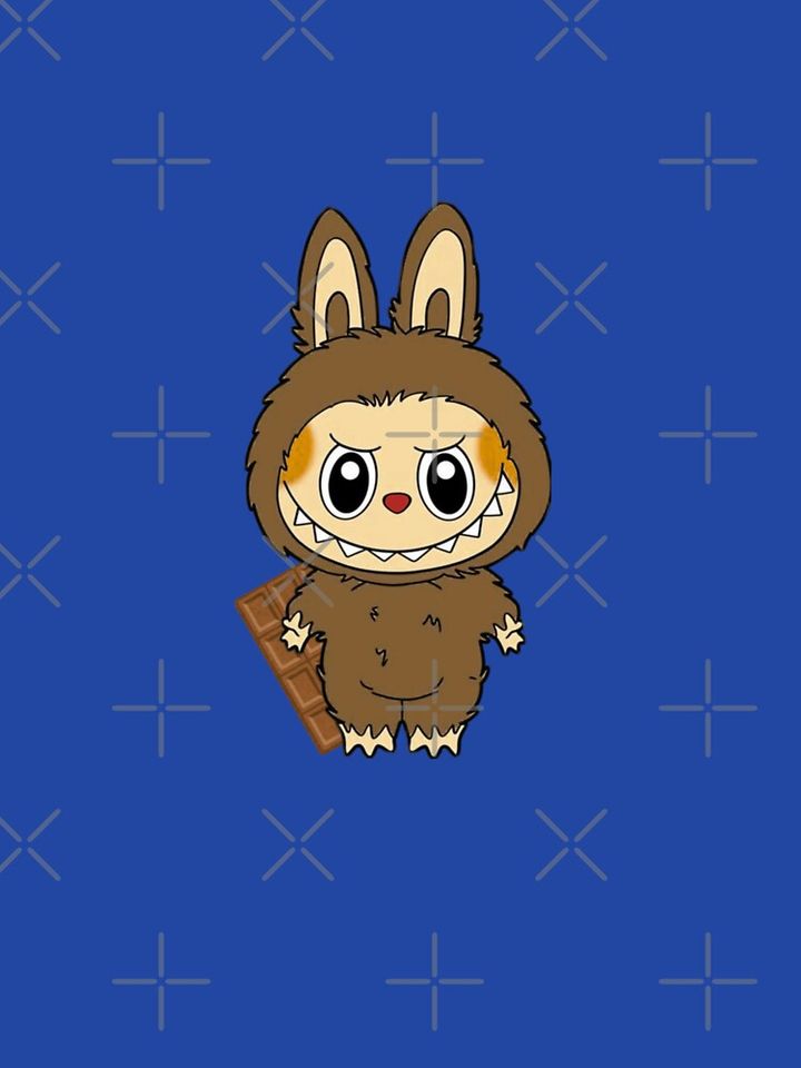 Secret Chestnut Cocoa Labubu Zipped Hoodie