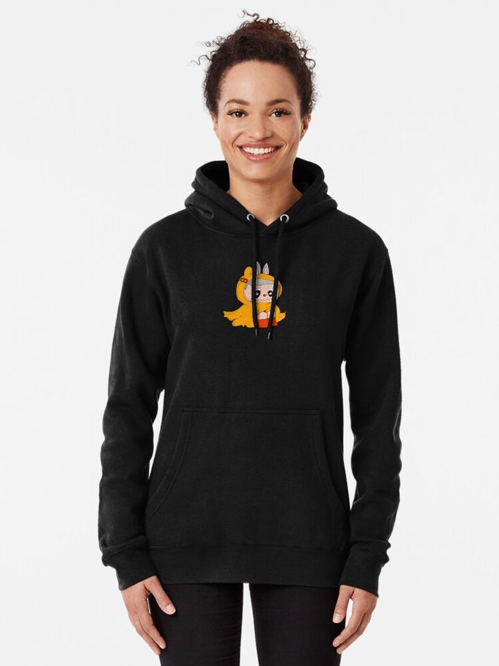 Labubu sad Pullover Hoodie