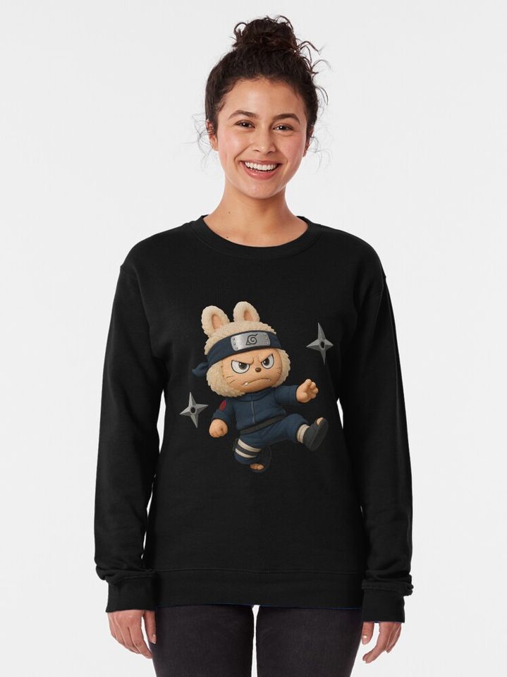 Labubu Narutoo Costume Pullover Sweatshirt